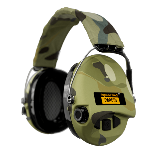Ochronniki słuchu SORDIN Supreme Pro-X LED CAMO