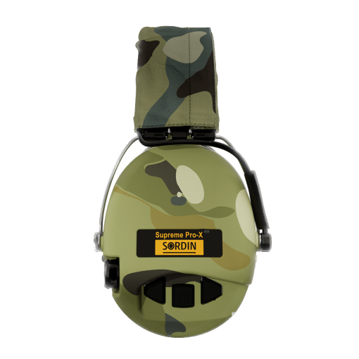 Ochronniki słuchu SORDIN Supreme Pro-X LED CAMO