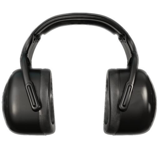 Ochronniki słuchu SORDIN left/RIGHT High Black PVC pasywne 63000-04-S